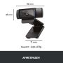 Logitech Hd Pro C920 webcam 3 MP 1920 x 1080 Pixels USB 2.0 Zwart (960-001055) thumbnail