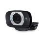 Logitech C615 Portable HD webcam 8 MP 1920 x 1080 Pixels USB 2.0 Zwart (960-001056) thumbnail