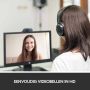 Logitech C270 HD webcam 3 MP 1280 x 720 Pixels USB 2.0 Zwart (960-001063) thumbnail