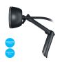 Logitech C270 HD webcam 3 MP 1280 x 720 Pixels USB 2.0 Zwart (960-001063) thumbnail