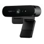 Logitech Brio webcam 13 MP 4096 x 2160 Pixels USB 3.2 Gen 1 (3.1 Gen 1) Zwart (960-001106) thumbnail