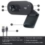 Logitech C505 HD Webcam (960-001364) thumbnail
