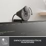Logitech Brio 300 webcam 2 MP 1920 x 1080 Pixels USB-C Grafiet (960-001436) thumbnail