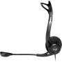 Logitech 960 Headset Bedraad Hoofdband Oproepen/muziek USB Type-A Zwart (981-000100) thumbnail