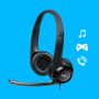 Logitech H390 USB Computer Headset Met rijke digitale audio en knoppen op de draad (981-000406) thumbnail