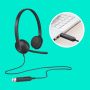 Logitech H340 USB Computer Headset Met digitale audio (981-000475) thumbnail