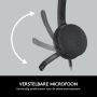 Logitech H340 USB Computer Headset Met digitale audio (981-000475) thumbnail