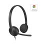 Logitech H340 USB Computer Headset Met digitale audio (981-000475) thumbnail