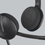 Logitech H340 USB Computer Headset Met digitale audio (981-000475) thumbnail