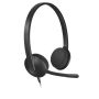 Logitech H340 USB Computer Headset Met digitale audio (981-000475) thumbnail