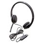 Logitech H340 USB Computer Headset Met digitale audio (981-000475) thumbnail
