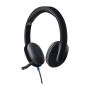 Logitech H540 USB Computer Headset Met high-definition geluid en knoppen op het oorstuk (981-000480) thumbnail