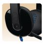Logitech H540 USB Computer Headset Met high-definition geluid en knoppen op het oorstuk (981-000480) thumbnail