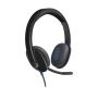 Logitech H540 USB Computer Headset Met high-definition geluid en knoppen op het oorstuk (981-000480) thumbnail
