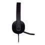 Logitech H540 USB Computer Headset Met high-definition geluid en knoppen op het oorstuk (981-000480) thumbnail