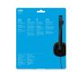 Logitech H151 Stereo Headset voor meerdere apparaten met bediening op de draad (981-000589) thumbnail