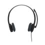 Logitech H151 Stereo Headset voor meerdere apparaten met bediening op de draad (981-000589) thumbnail