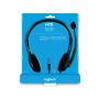Logitech H111 Headset Bedraad Hoofdband Kantoor/callcenter Grijs (981-000593) thumbnail