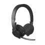 Logitech Zone Plus Headset Draadloos Hoofdband Kantoor/callcenter Bluetooth Grafiet (981-000859) thumbnail
