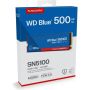 Sandisk WD Blue SN5100 500GB NVMe M.2 PCIe (WDBS4F5000ANC-WRSN) thumbnail
