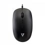 V7 MU200-1E muis Kantoor Ambidextrous USB Type-A Optisch 1600 DPI (MU200-1E) thumbnail
