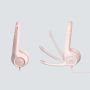 Logitech H390 Headset Bedraad Hoofdband Kantoor/callcenter USB Type-A Roze (981-001281) thumbnail
