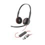 Poly Blackwire 3220 stereo USB-C-headset + USB-C/A-adapter (bulk) (209749-101) thumbnail