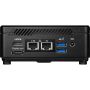 MSI Cubi 5 12M-457EU Intel® Core™ i7 i7-1255U 16 GB DDR4-SDRAM 512 GB SSD Windows 11 Pro Mini PC Zwart (CUBI 5 12M-457EU) thumbnail