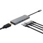 Trust 26062 interface hub USB Type-C Grijs (26062) thumbnail