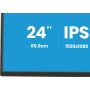 iiyama ProLite XB2492HSU-B1 computer monitor 61 cm (24") 1080 x 1920 Pixels Quad HD LED Zwart (XB2492HSU-B1) thumbnail
