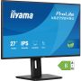 iiyama ProLite XB2792HSU-B1 computer monitor 68,6 cm (27") 1080 x 1920 Pixels Quad HD LED Zwart (XB2792HSU-B1) thumbnail