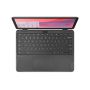 Lenovo 500e Yoga Chromebook Gen 4 Intel® N N100 31 cm (12.2") Touchscreen WUXGA 8 GB LPDDR5-SDRAM 64 GB eMMC Wi-Fi 6E (802.11ax) ChromeOS Engels Grijs (82W4000GMH) thumbnail