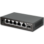 Draytek Switch Desk. DrayTek VigorSwitch  Q-60X    1*SFP+/ 5*2,5GBE retail (VSWITCHQ60X-DE-AT-CH) thumbnail