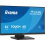 iiyama ProLite T2454MSC-B3AG computer monitor 60,5 cm (23.8") 1920 x 1080 Pixels Full HD LED Touchscreen Multi-gebruiker Zwart (T2454MSC-B3AG) thumbnail