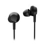 Philips TAE5008BK/00 hoofdtelefoon/headset Bedraad In-ear Oproepen/muziek USB Type-C Zwart (TAE5008BK/00) thumbnail