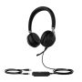 Yealink UH38 Dual Teams Headset Bedraad en draadloos Hoofdband Oproepen/muziek Bluetooth Zwart (1308085) thumbnail