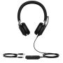 Yealink UH38 Dual Teams Headset Bedraad en draadloos Hoofdband Oproepen/muziek Bluetooth Zwart (1308085) thumbnail