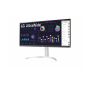 LG 34WQ650-W computer monitor 86,4 cm (34") 2560 x 1080 Pixels WFHD LCD Zilver, Wit (34WQ650-W.AEU) thumbnail