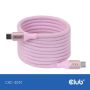 CLUB3D CAC-3031 USB-kabel USB 2.0 2 m USB C Roze (CAC-3031) thumbnail