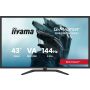 iiyama G-MASTER G4380UHSU-B2 computer monitor 108 cm (42.5") 3840 x 2160 Pixels 4K Ultra HD LED Zwart (G4380UHSU-B2) thumbnail