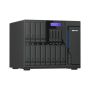 QNAP TVS-AIH1688ATX-U9-48G data-opslag-server NAS Tower 48 GB DDR5 0 TB QuTS hero Zwart (TVS-AIH1688ATX-U9-48G) thumbnail