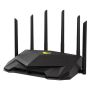 ASUS TUF Gaming AX6000 (TUF-AX6000) draadloze router Gigabit Ethernet Dual-band (2.4 GHz / 5 GHz) Zwart (TUF-AX6000) thumbnail