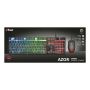 Trust GXT 838 Azor toetsenbord Inclusief muis Gamen USB Duits Zwart (23471) thumbnail