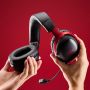 HyperX Cloud III S Wireless - Gaming Headset (zwart-rood) (A59Z0AA) thumbnail