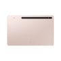 Samsung Galaxy Tab S8+ SM-X800N Snapdragon 256 GB 31,5 cm (12.4") 8 GB Wi-Fi 6 (802.11ax) Roze goud (SM-X800NIDBEUB) thumbnail