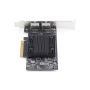 StarTech.com 2-Port PCIe 10Gb Ethernet Netwerkkaart, 10GbE Netwerk Adapter, Broadcom BCM57416 Chipset, Dual RJ45 10GBase-T/Gigabit, NIC Kaart, Windows & Linux, TAA (PR210B-NETWORK-CARD) thumbnail