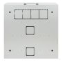 Intellinet 713641 rack 2U/4U Wandrek Grijs (713641) thumbnail