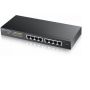 Zyxel GS1900-8HP Managed L2 Gigabit Ethernet (10/100/1000) Power over Ethernet (PoE) Zwart (GS1900-8HP-EU0102F) thumbnail