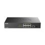 D-Link DGS-1010MP/E netwerk-switch Unmanaged L2 Gigabit Ethernet (10/100/1000) Power over Ethernet (PoE) 1U Zwart (DGS-1010MP/E) thumbnail