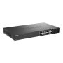 D-Link DMS-1016 Unmanaged L2+ 2.5G Ethernet (100/1000/2500) Zwart (DMS-1016/E) thumbnail